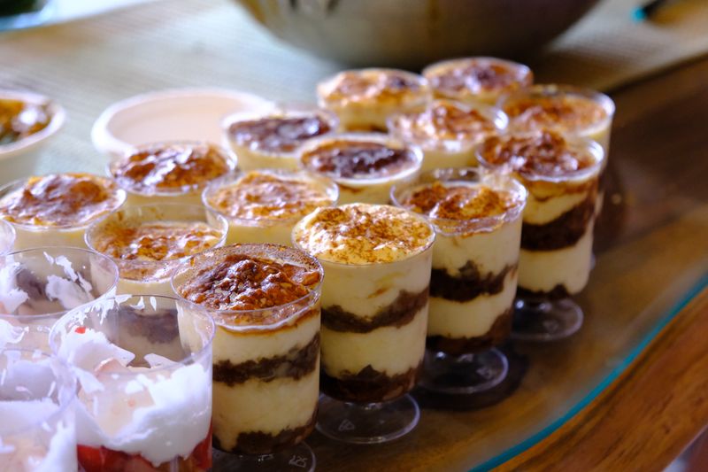 Classic Italian tiramisu dessert
