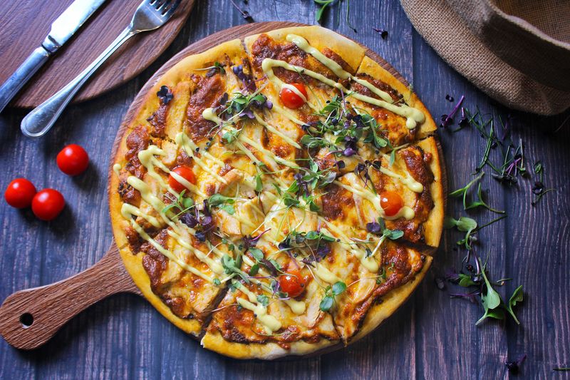 Pepperoni pizza catering